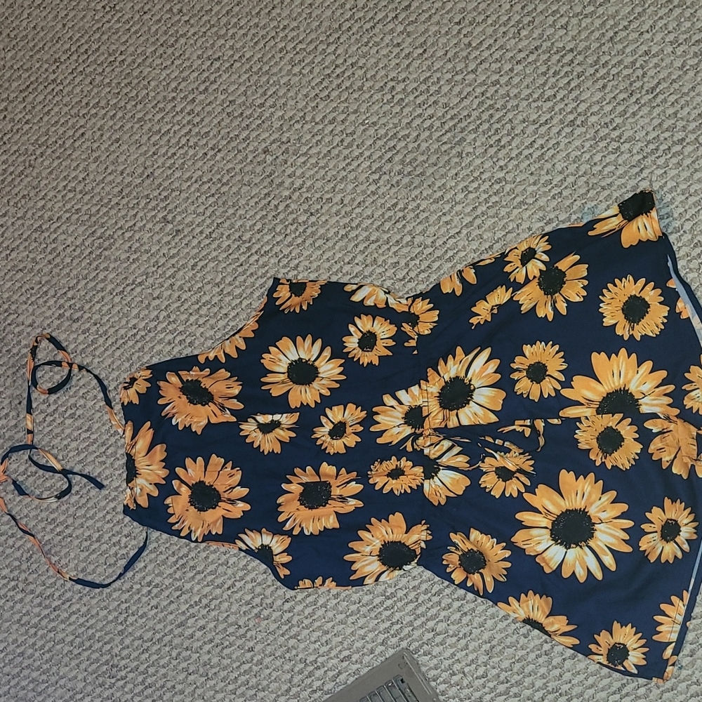 Sunflower romper